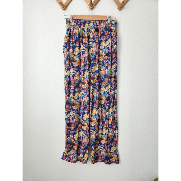 Nickelodeon 90s Cartoons Adult Pajama Pants Size S Rugrats - Picture 1 of 5